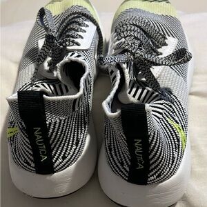 Nautica Kids Sneakers - Black, White, and Yellow